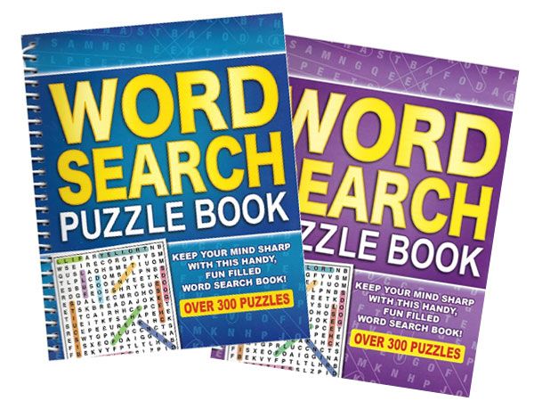 Large Spiral Wordsearch Puzzle Book...Over 300 Puzzles